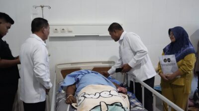 Petugas LAPAS Nabire Mendapat Kunjungan, Usai Dianiaya Napi Yang Melarikan Diri.