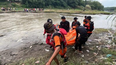 Pemancing Brebes Tewas Tenggelam di Sungai Pemali