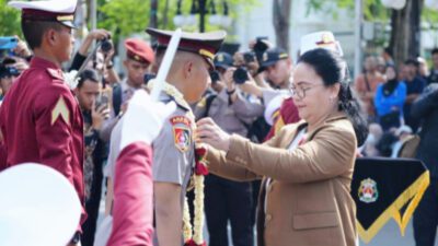 Agustina Wilujeng Sambut Hangat Taruna dan Perwira Siswa AKPOL Jadi Warga Kehormatan