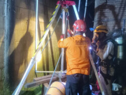 Lantai Licin Picu Kecelakaan, Warga Jepara Dievakuasi Oleh Basarnas dari Sumur