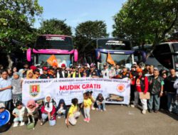 Pemerintah Kota Semarang Berangkatkan 350 Pemudik Gratis dari Jakarta ke Kampung Halaman