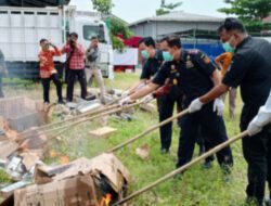 Kejari Semarang Musnahkan Ribuan Barang Bukti Narkotika dan Rokok Ilegal