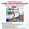 Jalan Gombel Lama Ditutup, Pengendara Diminta Gunakan Rute Alternatif