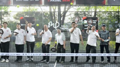 800 Atlet Nasional Padati Kota Semarang, Sirnas Padel Open Seri II Pecahkan Rekor Nasional