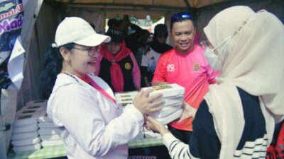 Simpang Lima Jadi Lautan Warga, Lumpiavaganza Padukan Peduli Lingkungan dan Kuliner Khas Semarang