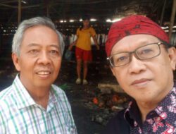 Prof. Sudharto Minta Pedagang Terdampak Kebakaran Pasar Kanjengan Diberi Tempat Sementara