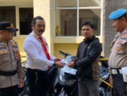 25 Motor Curian Diamankan, Polrestabes Semarang Mulai Kembalikan Kendaraan kepada Korban