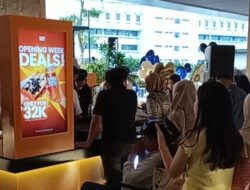 Grand Opening Churato, Rooms Inc Hotel Ramaikan Taman Outdoor DP Mall Semarang