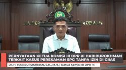 Ketua Komisi III DPR RI Habiburokhman Soroti Perekaman SPG GIIAS Tanpa Izin: Korban Berhak Tempuh Jalur Hukum