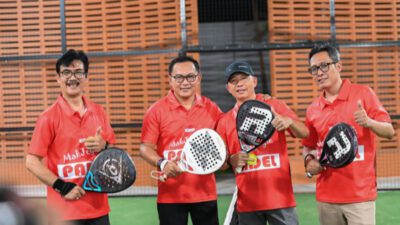 Wali Kota Semarang dan Insan Pers Perkuat Silaturahmi Lewat Ajang ‘Mak Jegagik Padel