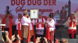 Tari Dug Dug Der Semarangan Satukan 25 Ribu Warga, Rekor LEPRID Pun Tercipta