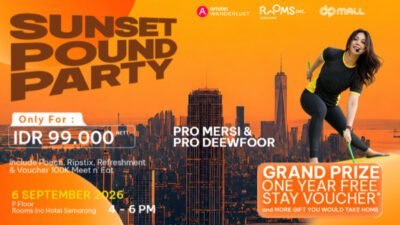 Rooms Inc Semarang Siapkan Sunset Pound Party Jelang Anniversary ke-9