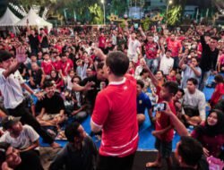 Garuda Menang 2-0, Nobar Timnas di Gubernuran Jateng Hadirkan Suasana Layaknya Stadion