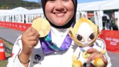 Ketua KONI Kota Semarang Beri Apresiasi Kepada Dua Atlet PSE Semarang yang Bawa Pulang Medali Asian Games 2026